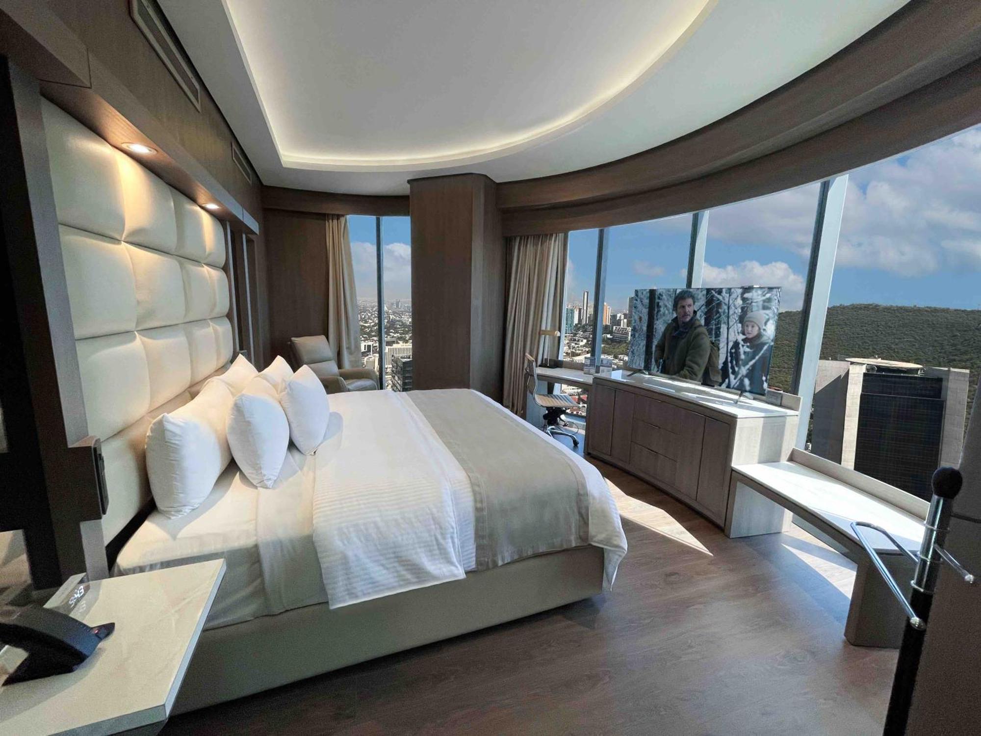 فندق Safi Royal Luxury Metropolitan San Pedro Garza Garcia المظهر الخارجي الصورة A bedroom in the hotel